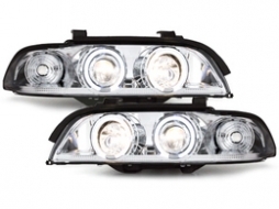 headlights suitable for BMW E39 5er 95-00_2 CCFL halo rims_chrome-image-42768