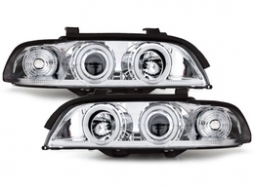 headlights suitable for BMW E39 5er 95-00_2 CCFL halo rims_chrome-image-42769