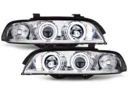 headlights suitable for BMW E39 5er 95-00_2 CCFL halo rims_chrome-image-5987313