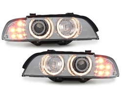 headlights suitable for BMW E39 5er 95-00_LED indicator_chrome-image-52910