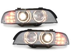 headlights suitable for BMW E39 5er 95-00_LED indicator_chrome-image-52911