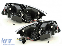 headlights suitable for BMW E90/E91 3er_2 CCFL halo rims_black-image-63969