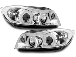 headlights suitable for BMW E90/E91 3er_2 CCFL halo rims_chrome-image-53050