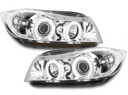 headlights suitable for BMW E90/E91 3er_2 CCFL halo rims_chrome-image-5987317