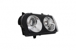 Headlights suitable for CHRYSLER 300 05-08 Black-image-6015955