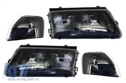 image-1-Headlights suitable for VW Passat 3B 1996-2000 Without Beam
