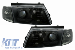 Headlights suitable for VW Passat 3B (10.1996-10.2000) Black Edition LHD/RHD