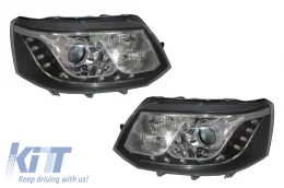 image-67-Headlights suitable for VW T5 GP (2010+) Drl Optic Black