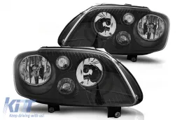 image-68-Headlights suitable for VW Touran 1T (2003-2006) Caddy III (2004-2014) Black