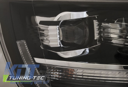 HEADLIGHTS TRUE DRL BLACK fits VW T6 15-19-image-6268030