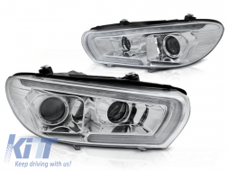 HEADLIGHTS TUBE SEQ LED CHROME fits VW SCIROCCO 08-04.14 - TTHV6028921