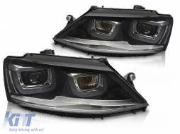 HEADLIGHTS U-LED LIGHTS DRL fits VW JETTA VI 11-18 - TTHV6029568