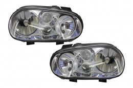 image-10-Headlights  suitable for VW Golf IV 4 (1997-2003) Clear OEM