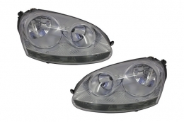 image-11-Headlights  suitable for VW Golf V (2003-2007) Clear OEM