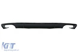 image-15-Heckdiffusor für Audi A4 B9 8W Limo Avant 16–18 schwarzes S4-Design für S-Linie