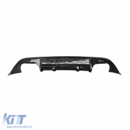 image-28-Heckdiffusor geeignet für Golf 7 GTI Piano Schwarz ABS / 2012-2017 (Links+Rechts Doppel-Ausgang)