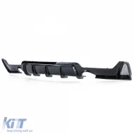 Heckdiffusor glänzend + Auspuffendrohr 440-Look geeignet für BMW F32 F33 F36 425 428 430-image-6278294