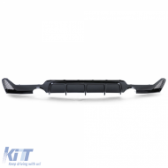 Heckdiffusor glänzend + Endrohr 440-Look geeignet für BMW F32 F33 F36 425 428 430-image-6196623