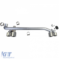 Heckdiffusor glänzend + Sportauspufflook geeignet für BMW F32 F33 F36 425 428 430-image-6198703