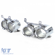 Heckdiffusor im Shelby GT350-Look + doppelte Endrohre geeignet für Ford Mustang 6 14-17-image-6193603