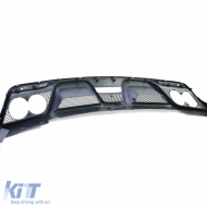 Heckdiffusor im Shelby GT350-Look + doppelte Endrohre geeignet für Ford Mustang 6 14-17-image-6193604