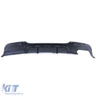 Heckdiffusor Performance glänzend geeignet für BMW E90 E91 316 318 320 323 325 328 330-image-6257242
