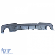 Heckdiffusor Performance glänzend schwarz geeignet für BMW 5er F10 F11 535i 535d 10-17-image-6192496