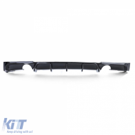 Heckdiffusor Performance glänzend schwarz geeignet für 3er BMW F30 F31 335i 340i-image-6192617