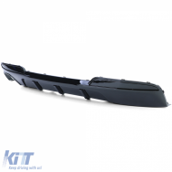 Heckdiffusor Performance glänzend schwarz geeignet für BMW 5er F10 F11 520 525 528 530-image-6198378