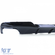 Heckdiffusor Performance glänzend schwarz geeignet für BMW 5er F10 F11 520 525 528 530-image-6198380