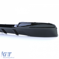 Heckdiffusor Performance glänzend schwarz geeignet für BMW 5er F10 F11 520 525 528 530-image-6198381