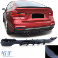 image-2-Heckdiffusor Performance glänzend schwarz geeignet für BMW 3er GT F34 2013-2021