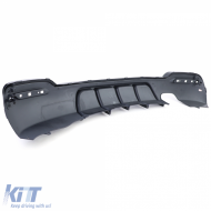 Heckdiffusor Performance glänzend schwarz geeignet für BMW 3er GT F34 2013-2021-image-6201797