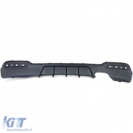 Heckdiffusor Performance glänzend schwarz geeignet für BMW 3er GT F34 2013-2021-image-6201799