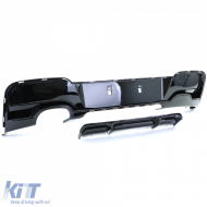 Heckdiffusor Performance glänzend schwarz geeignet für BMW 1er Reihe F20 F21 120 125 11-15-image-6205107