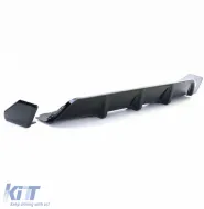 Heckdiffusor Performance glänzend schwarz geeignet für BMW X6 F16 14-19-image-6278363