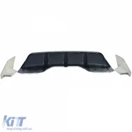 Heckdiffusor Performance glänzend schwarz geeignet für BMW X6 F16 14-19-image-6278369