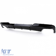 Heckdiffusor Performance schwarz glänzend geeignet für BMW 5er F10 F11 550i M550d-image-6196377