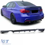 image-20-Heckdiffusor Performance schwarz matt geeignet für BMW 3er F30 F31 335i 340i