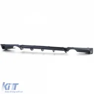 Heckdiffusor Performance schwarz matt geeignet für BMW 3er F30 F31 335i 340i-image-6198214