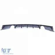 Heckdiffusor Performance schwarz matt geeignet für BMW 3er F30 F31 335i 340i-image-6198218