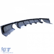 Heckdiffusor Performance schwarz matt geeignet für BMW 3er F30 F31 335i 340i-image-6198219