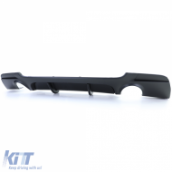 Heckdiffusor Performance schwarz matt geeignet für BMW 3er E92 E93 335i 335d-image-6198388