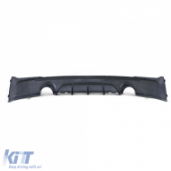 Heckdiffusor Performance schwarz matt, geeignet für 2er Serie BMW F22 F23 228i M235i M240i-image-6199588