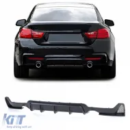 image-72-Heckdiffusor Performance schwarz matt, geeignet für 4 Series BMW F32 F33 F36 435i 440i