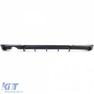 Heckdiffusor Performance schwarz matt geeignet für BMW 3er F30 F31 316 318 320-image-6277345