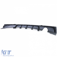 Heckdiffusor Performance schwarz matt geeignet für BMW 3er F30 F31 316 318 320-image-6277349