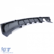 Heckdiffusor Performance schwarz matt geeignet für BMW 3er F30 F31 316 318 320-image-6277350