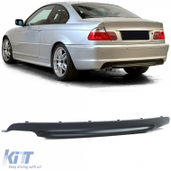 image-14-Heckdiffusor schwarz geeignet für BMW E46 M-Paket Coupe Cabrio Limousine Touring