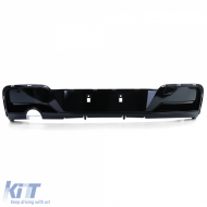 Heckdiffusor schwarz glänzend geeignet für BMW 1er F20 F21 114 116 118 120 2011-2015-image-6204668